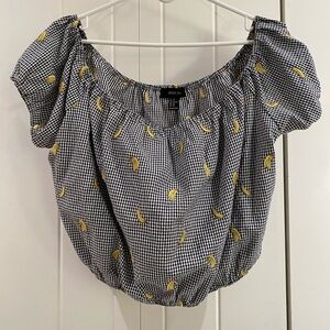 Forever 21 ‘Bananas’ crop top